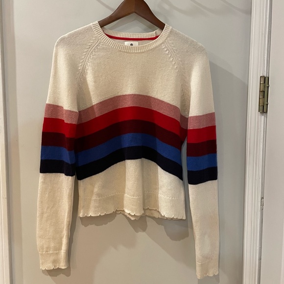 Sundry Breton Striped 100% Wool Sweater - Picture 2 of 8